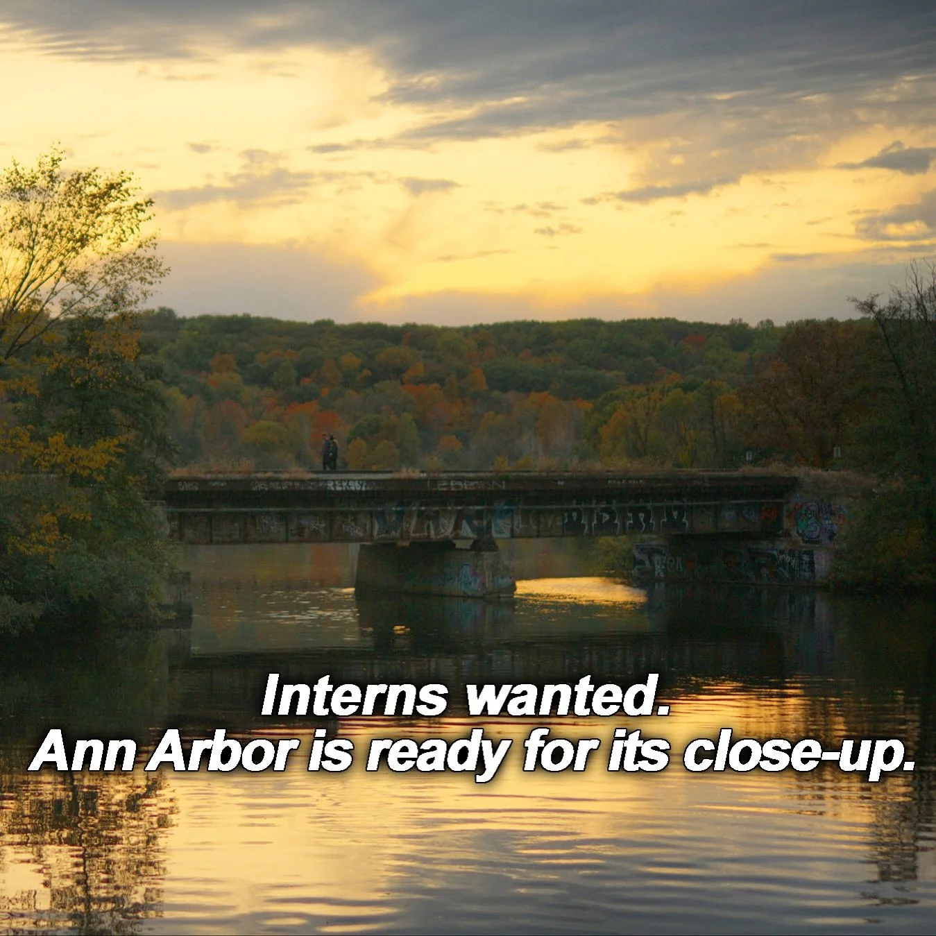 We&rsquo;re building our team for Ann Arbor and opening up a few internship spots.

Production Interns: U of M students only, and we&rsquo;re coordinating with @umichftvm for potential spring credit.

Social Media Intern: Start ASAP. Not limited to s