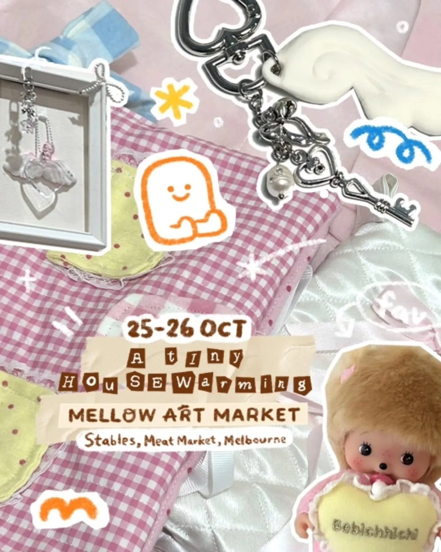 🗝 🌻 🏠︎ Knock knock...@puddingism_ has moved in&hellip;

hii i'm jacelynn/puddingism ♡♡ 

i make sweet, dreaming trinkets and stationery pieces with a focus is on playful, decorative items that bring charm to daily life! my first gallery opportunit