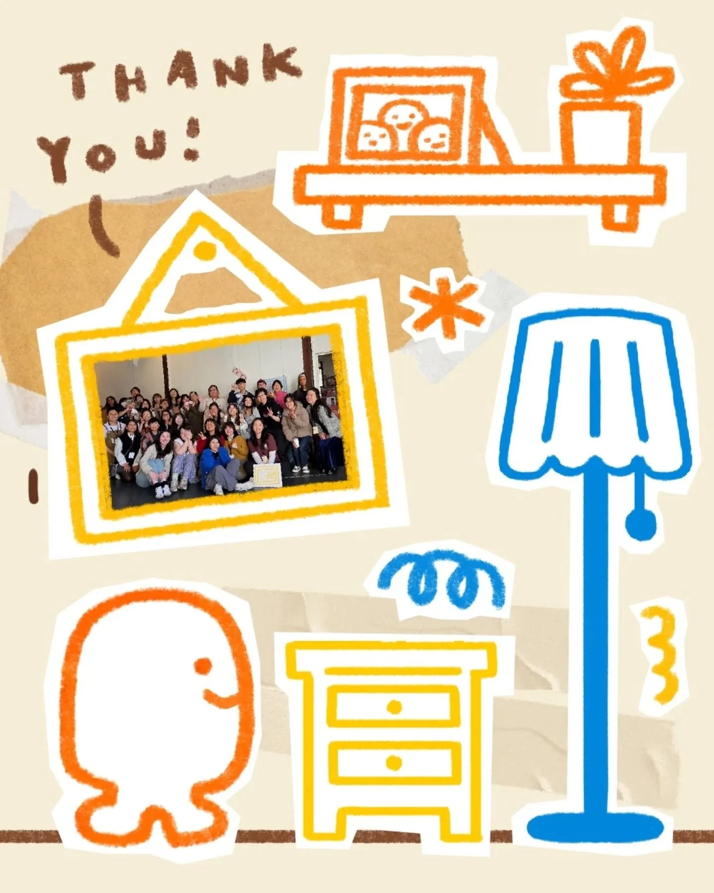 💌 You got mail 📬 &mdash; It's a thank you post ‼️

🏠 'A Tiny Housewarming' has now ended &mdash; we are still in awe of the weekend. What a magical weekend it was filled with the cosiest elements. We celebrated the joy of tiny things, crafts, cera