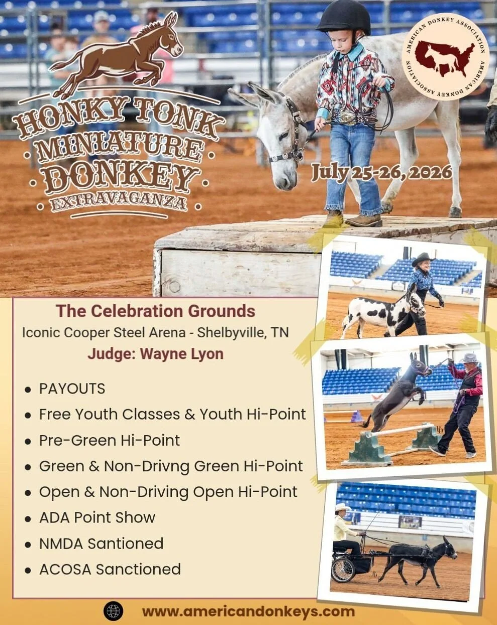 HONKEY TONK MINI MULE SHOW