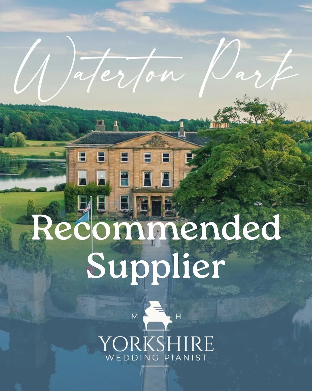 I&rsquo;m excited to announce that I&rsquo;m now a recommended supplier at the beautiful Waterton Park Hotel @watertonparkhotel, something I&rsquo;m incredibly proud of 🎹

Set in the stunning grounds of Walton Hall, this venue really is one of Yorks