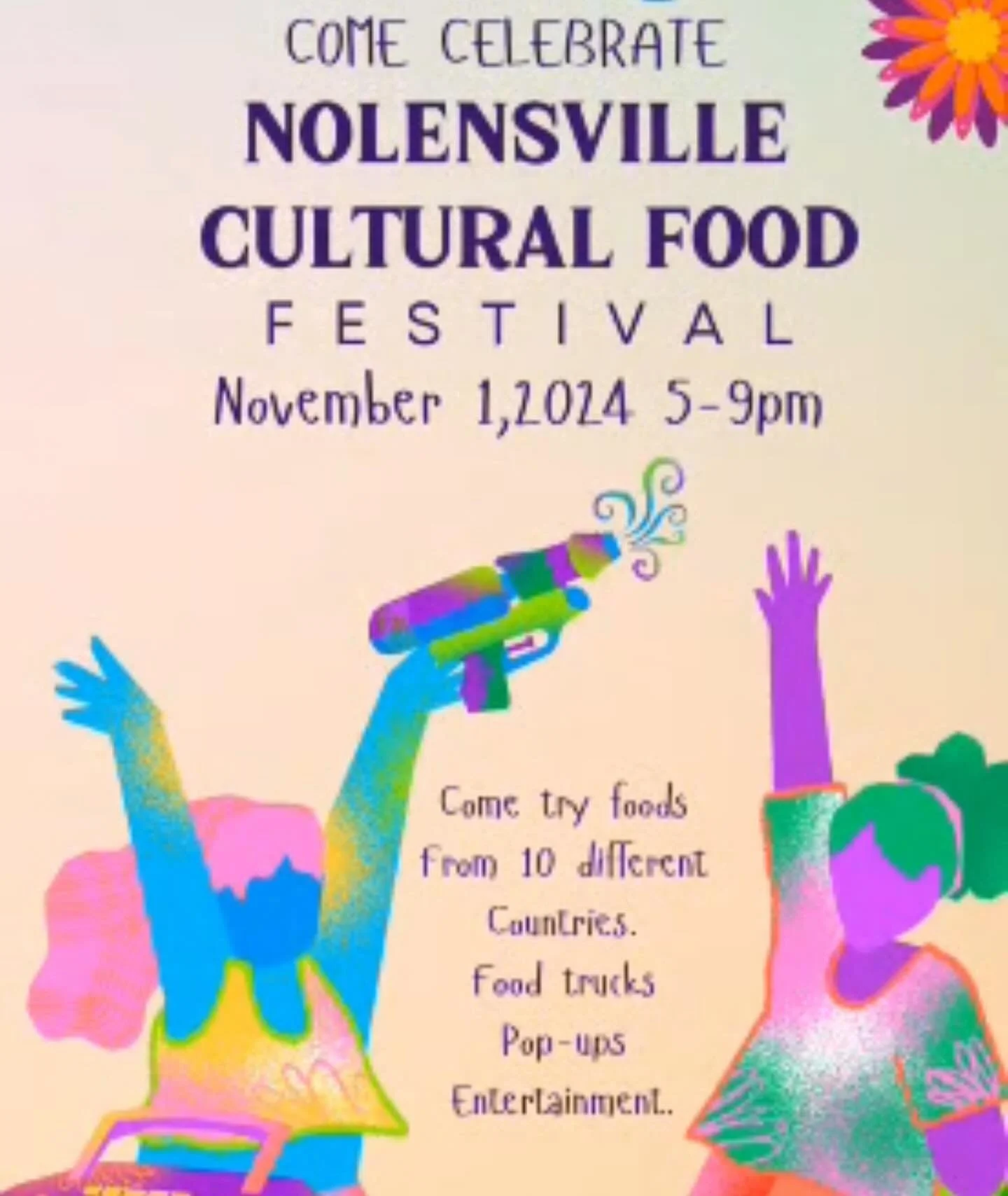 Tonight! Come grab dinner and enjoy tastes of over 10 different countries! 5-9pm at the Historic Nolensville School 7248 Nolensville Rd. #nolensvilletn