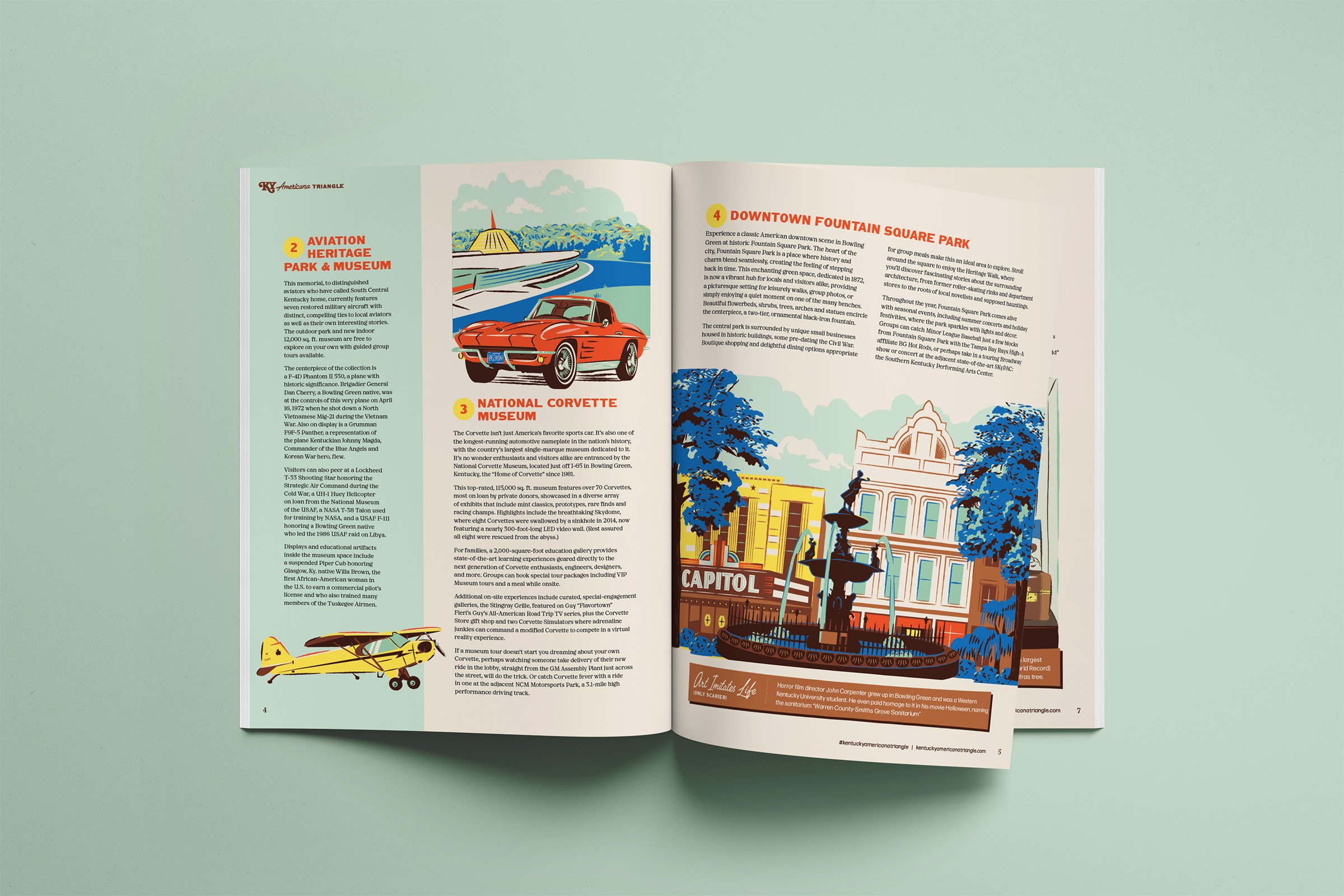 Kentucky Americana Triangle Travel Guide - Hoodzpah - Victoria Alvarez - Page 4-5.jpg