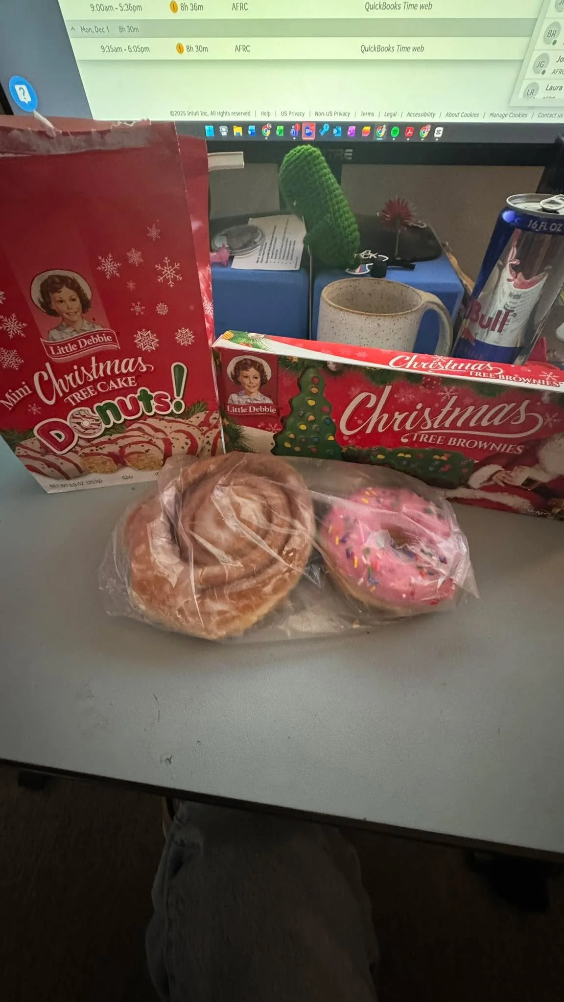 I couldn't decide, so I just got all of them. I love donuts and caffeine (obviously).