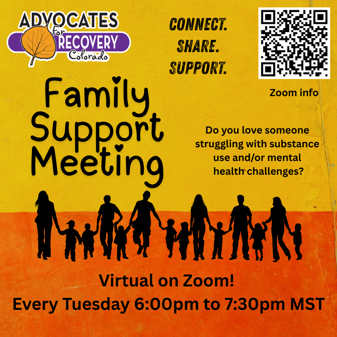 ZOOM - Tuesday Family Support Meeting