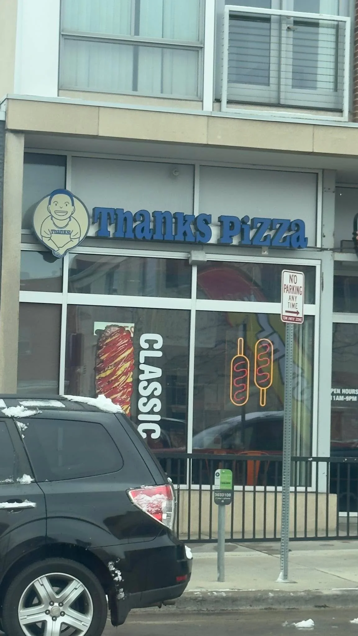 Funny, this is what I say everytime I eat pizza.