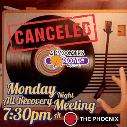 CANCELED - Denver, CO - Monday Night All Recovery Meeting