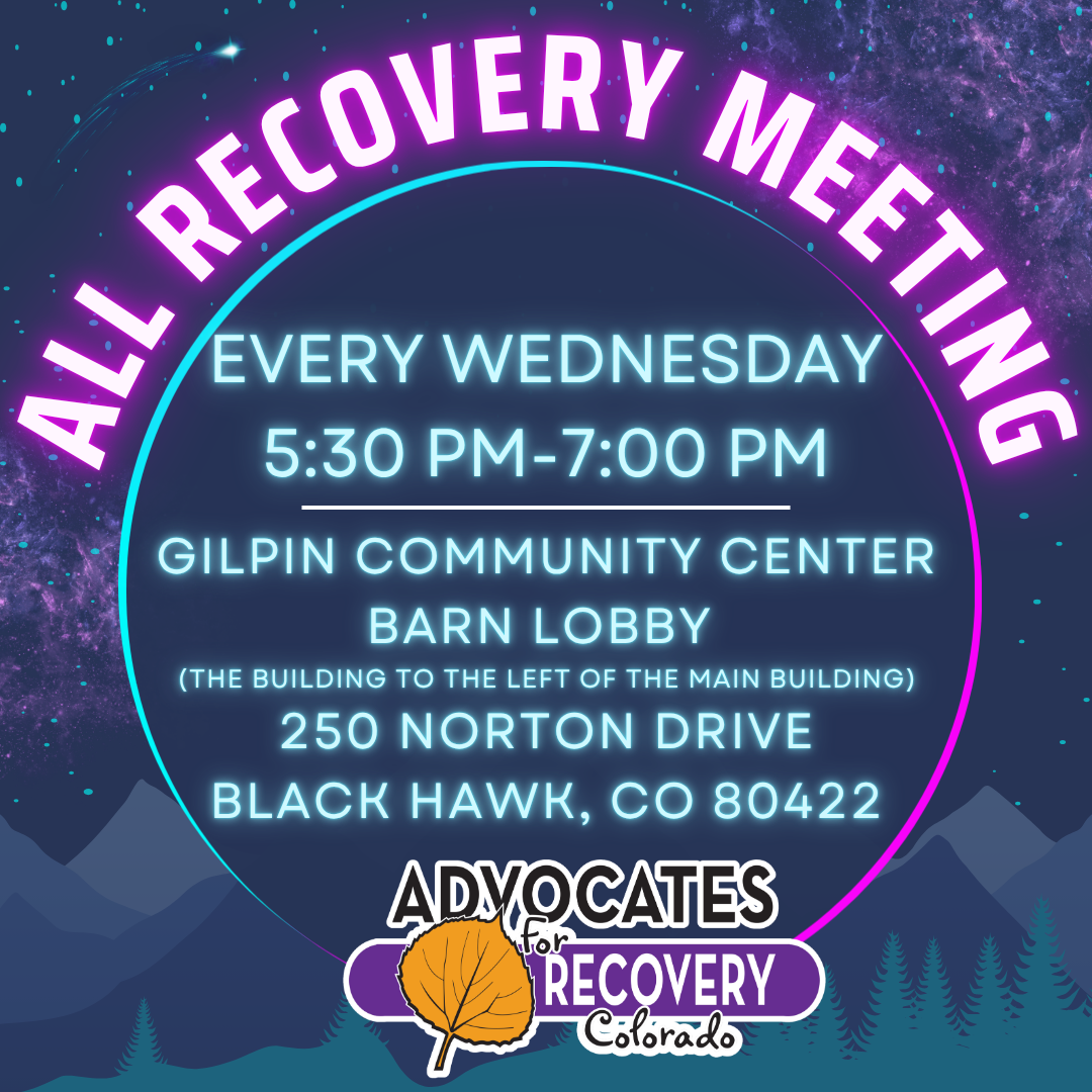 Black Hawk, CO - Gilpin Evening All Recovery Meeting (In-Person)