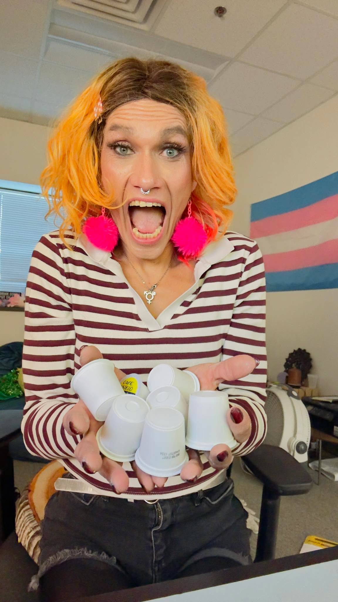 Delfina js trying to get me caffeinated today! Watch out! Things are about to get interesting.