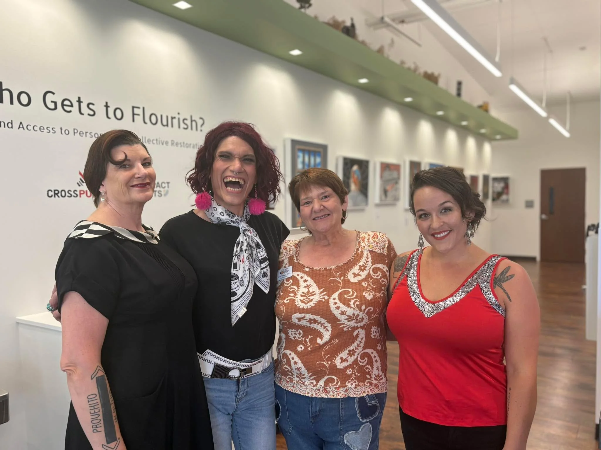 Now that's a group of powerful women!!! Love you all so freaking much!