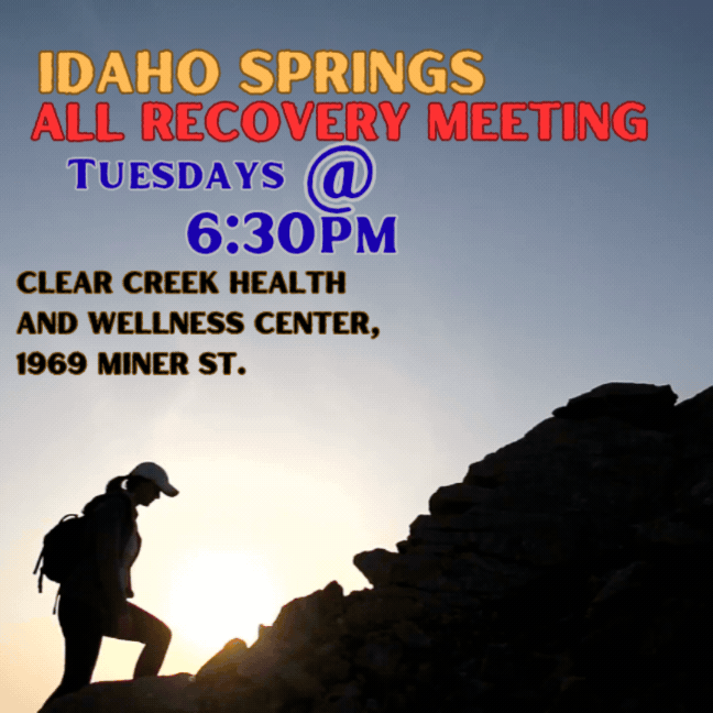 CANCELED - Idaho Springs, CO - Tuesday Night ALL Recovery Meeting
