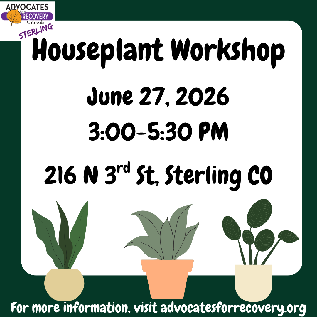 Houseplant Workshop - Sterling, CO