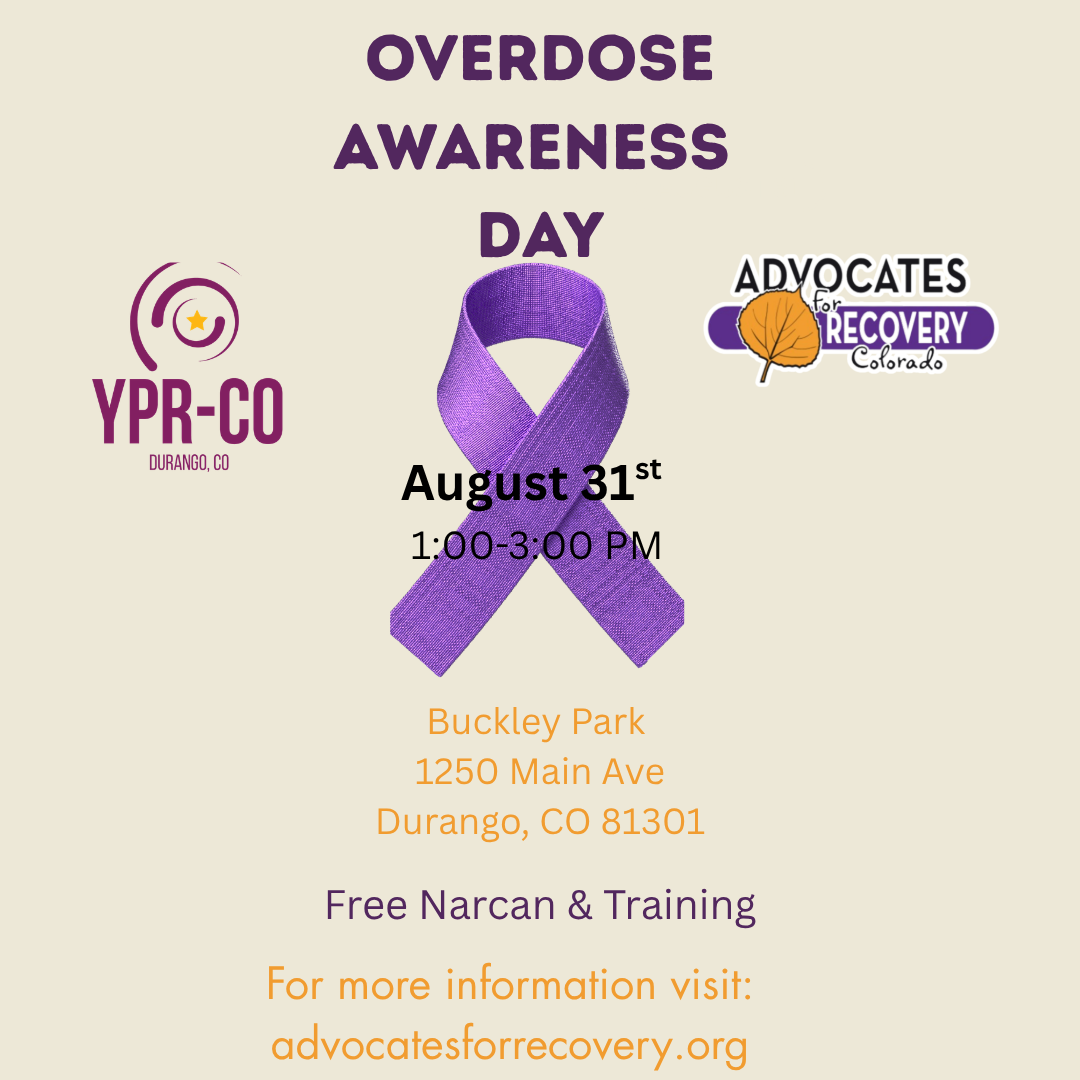 Overdose Awareness Day-Durango, Co