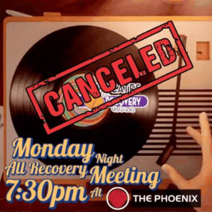 CANCELED - Denver, CO - Monday Night All Recovery Meeting (In Person)