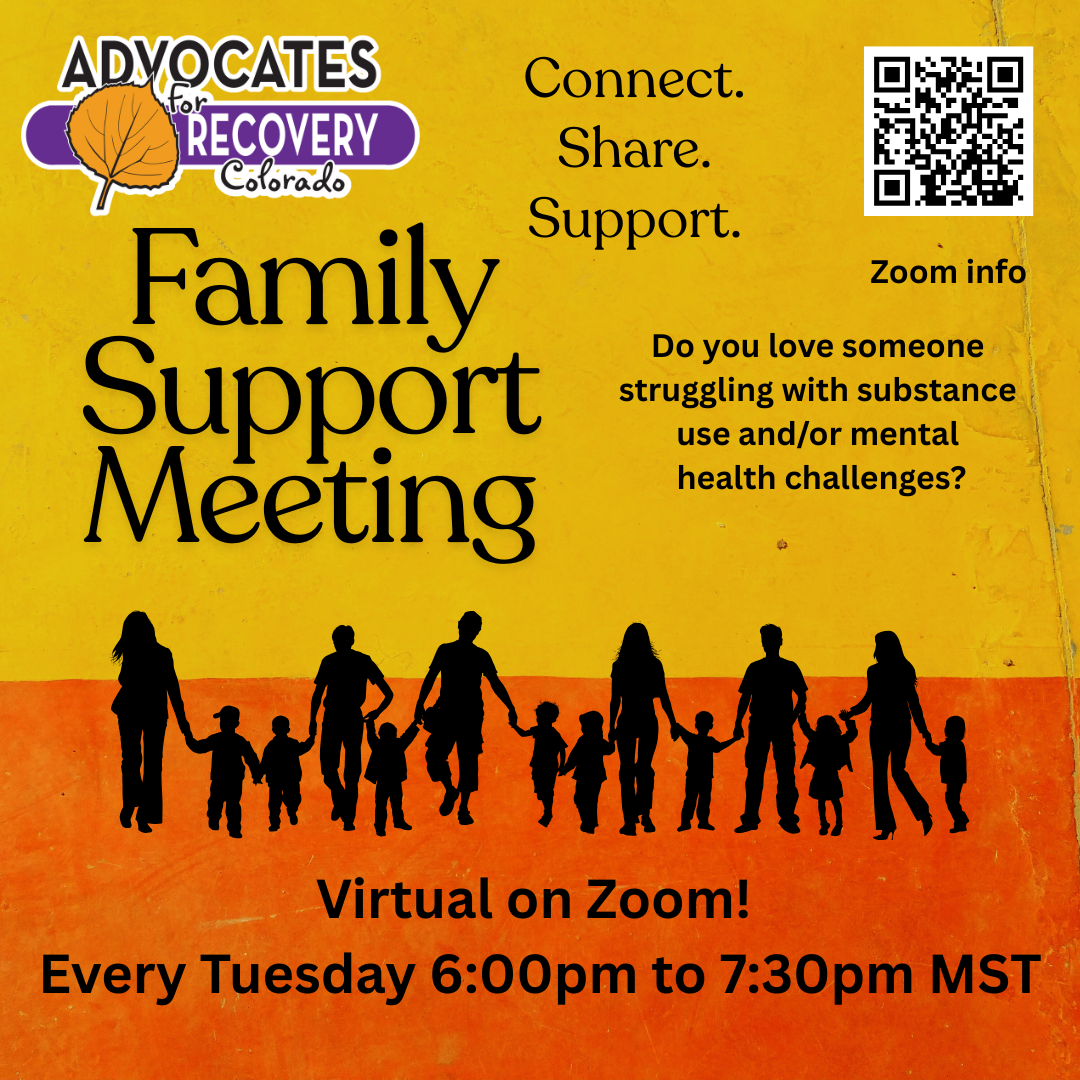 ZOOM - Tuesday Family Support Meeting