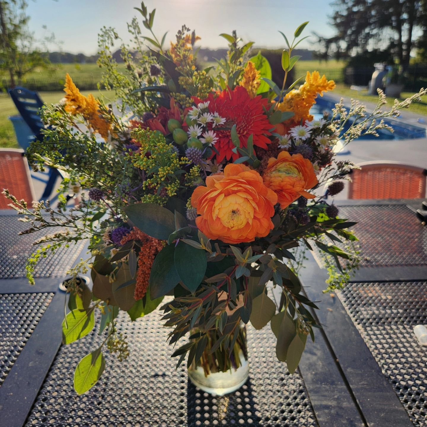 So excited to finally share this!

A neighbor of the farm reached out early September to see if we offer wedding bouquet preservation. She sparked an interest and I did a ton of research and decided to take her project on with the understanding it wo