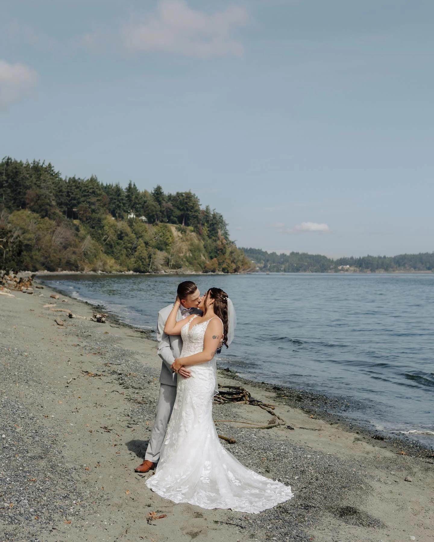 M&amp;K wanted their wedding photos to look like how the day felt. Light, natural, joyful, and true to the beautiful stretch of coastline they fell in love with. 

It was a pleasure to capture their celebration in a way that felt honest and true to t