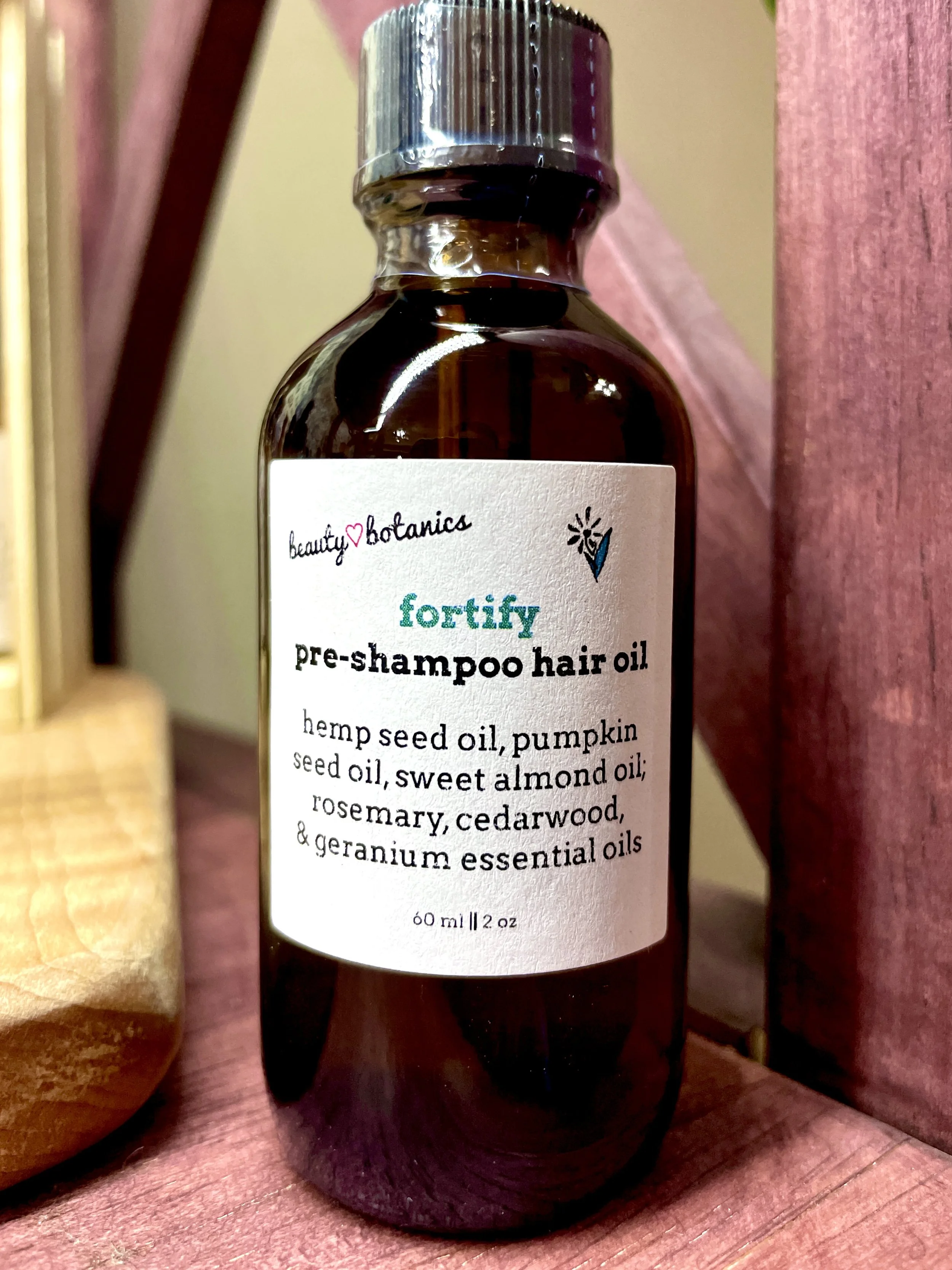 fortify pre-shampoo hair oil