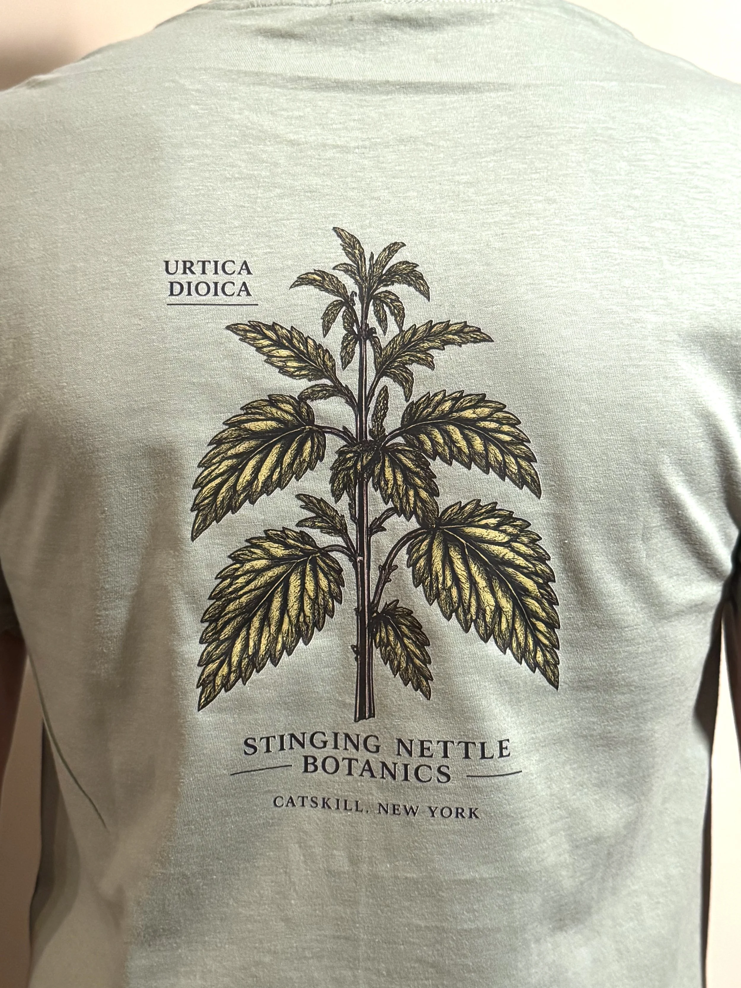 Stinging Nettle Botanics Logo T-shirt