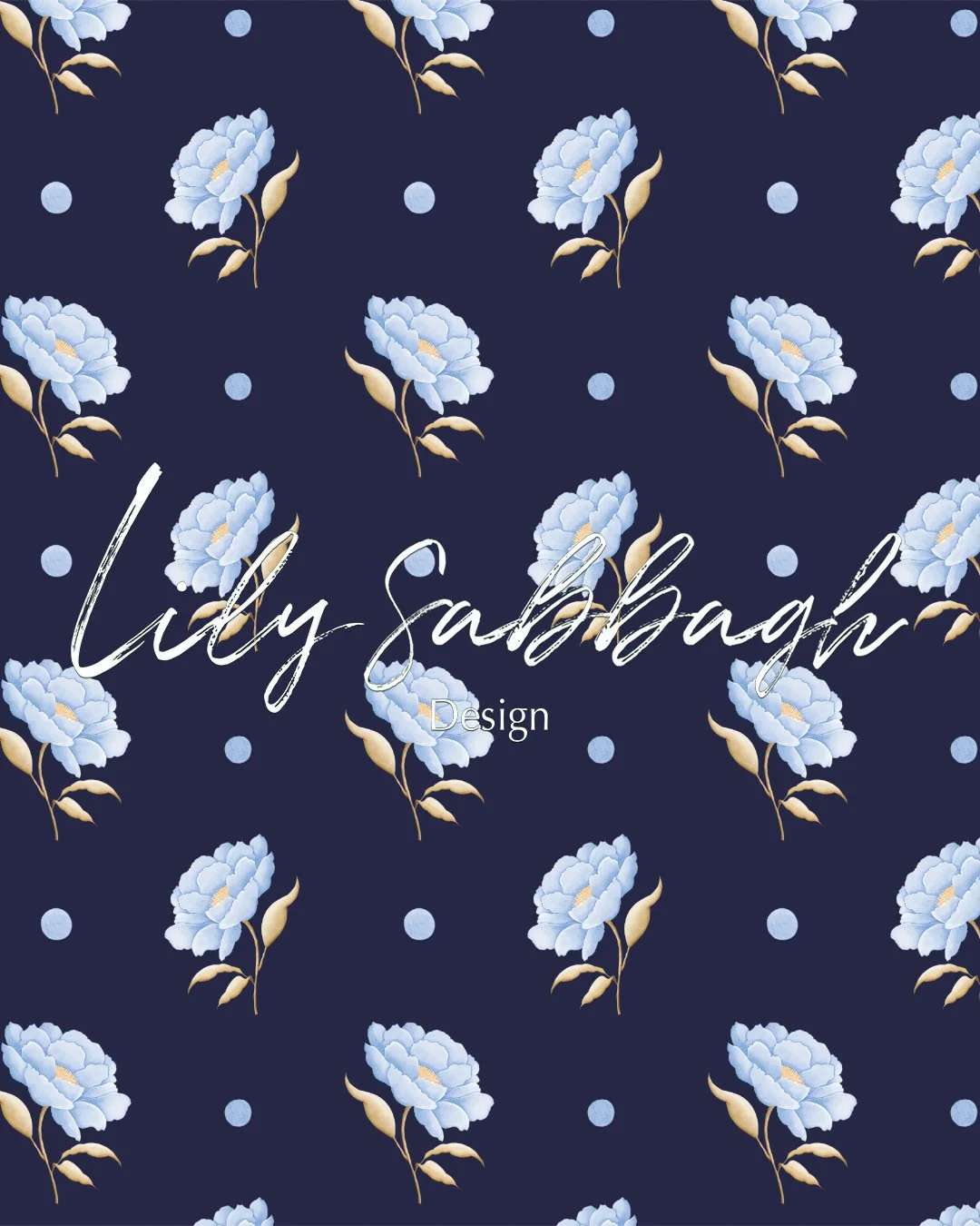 Peonies &amp; Dots (copie)