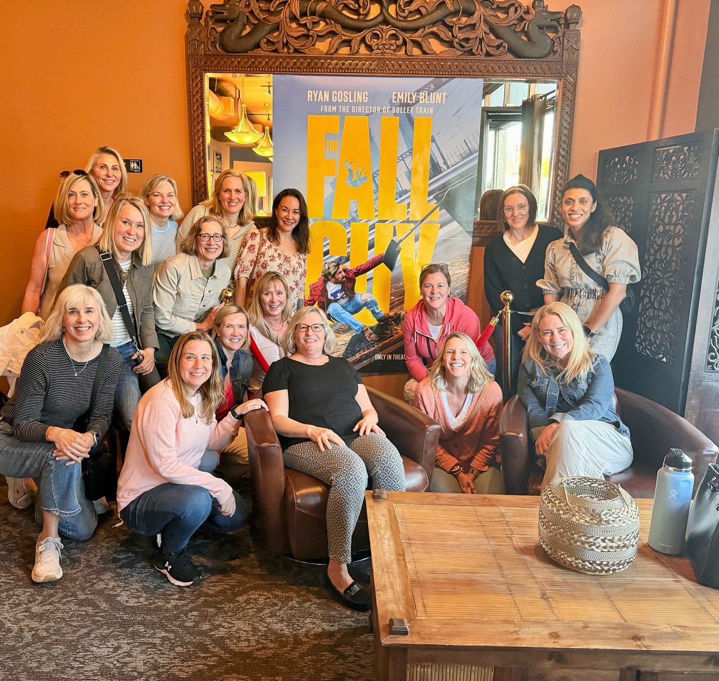 You Go, Girl Movie Night🎬. We almost filled up the entire Big Picture theater- such a cool venue.!! We saw Fall Guy which I thought was a great movie&hellip;it was silly but it had a love story + adventure, so ✅✅ I love these ladies and our FUN toge