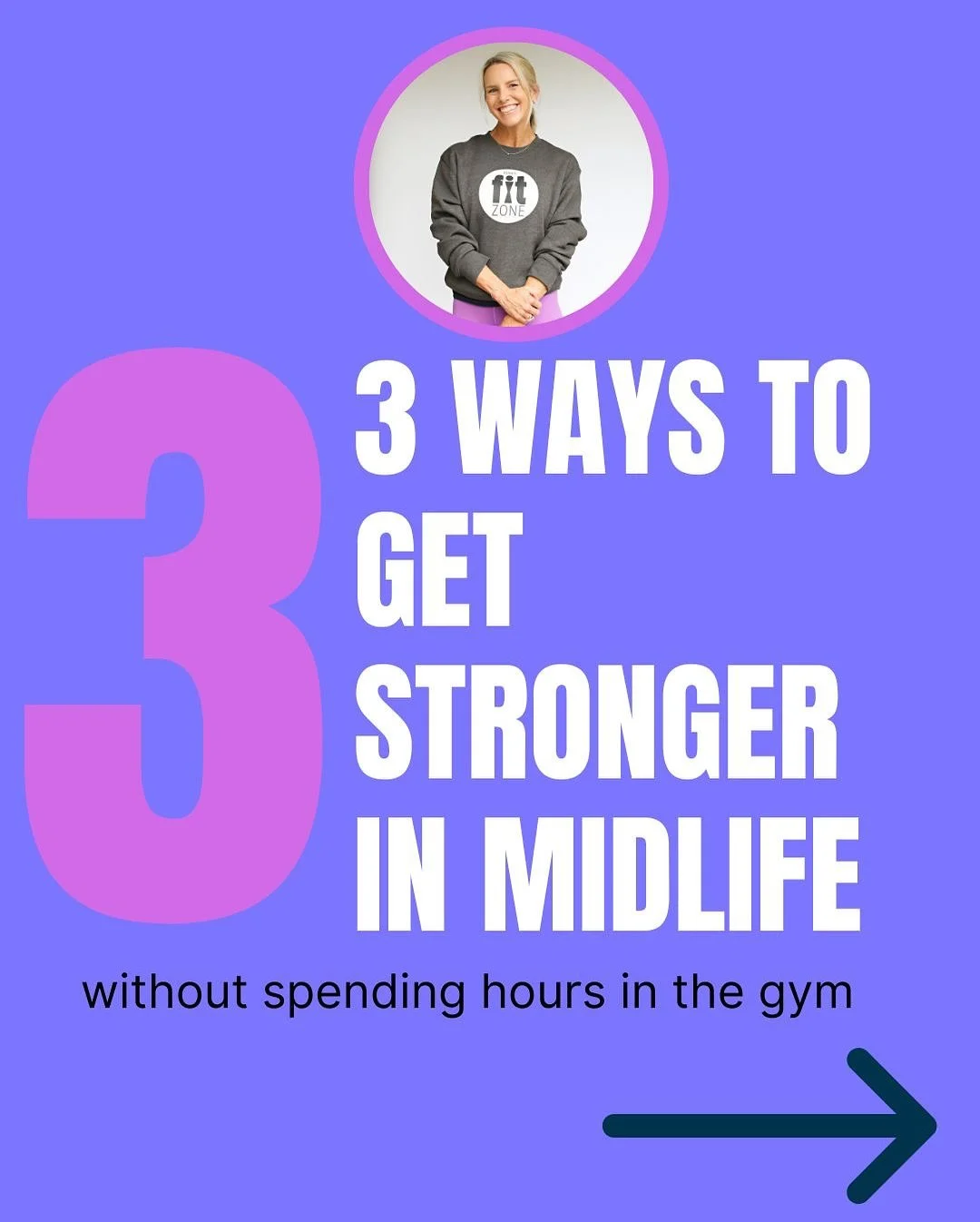 Getting stronger in midlife doesn&rsquo;t require living at the gym.

What it does require is being intentional with how you move your body:

Lift weights - strength training is what protects your metabolism, bones, and confidence as you age. And I&r