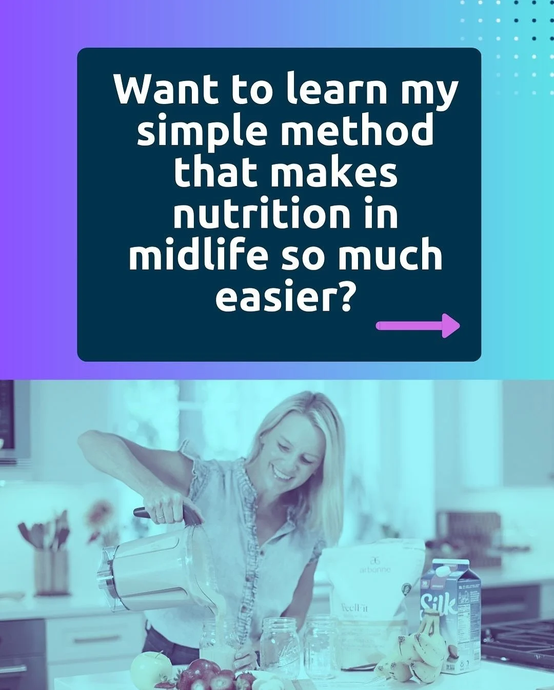 Here&rsquo;s the problem with most nutrition plans for women in midlife:

They&rsquo;re built for a different season of life.
They assume you have endless time, energy, and willpower &mdash; when in reality, your plate is already full with work, fami