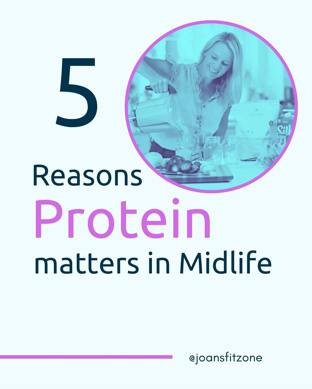 If you&rsquo;re a woman in midlife, protein isn&rsquo;t optional - it&rsquo;s essential.

Your body is naturally losing muscle, bone density, and even your ability to stay full between meals. That&rsquo;s why prioritizing protein now is one of the si