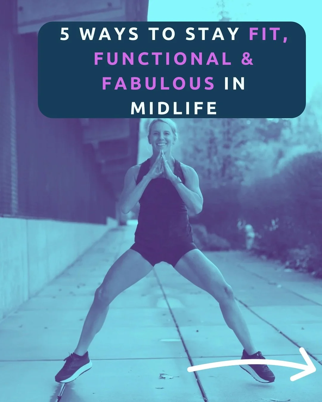 ✨ Fit. Functional. Fabulous. ✨
That&rsquo;s the goal in midlife &ndash; not skinny, not shrinking, but thriving.

Here are 5 ways to stay fit, functional, and fabulous as you age:
1️⃣ Lift weights regularly &ndash; strength is your superpower.
2️⃣ Fo