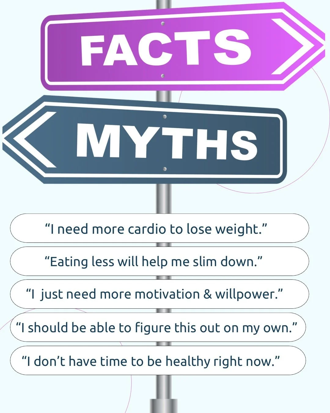There are so many myths about midlife health - and most of them leave women feeling frustrated, exhausted, and wondering why nothing seems to work anymore.

Here&rsquo;s the truth:
Your body isn&rsquo;t broken.
Your willpower isn&rsquo;t the problem.