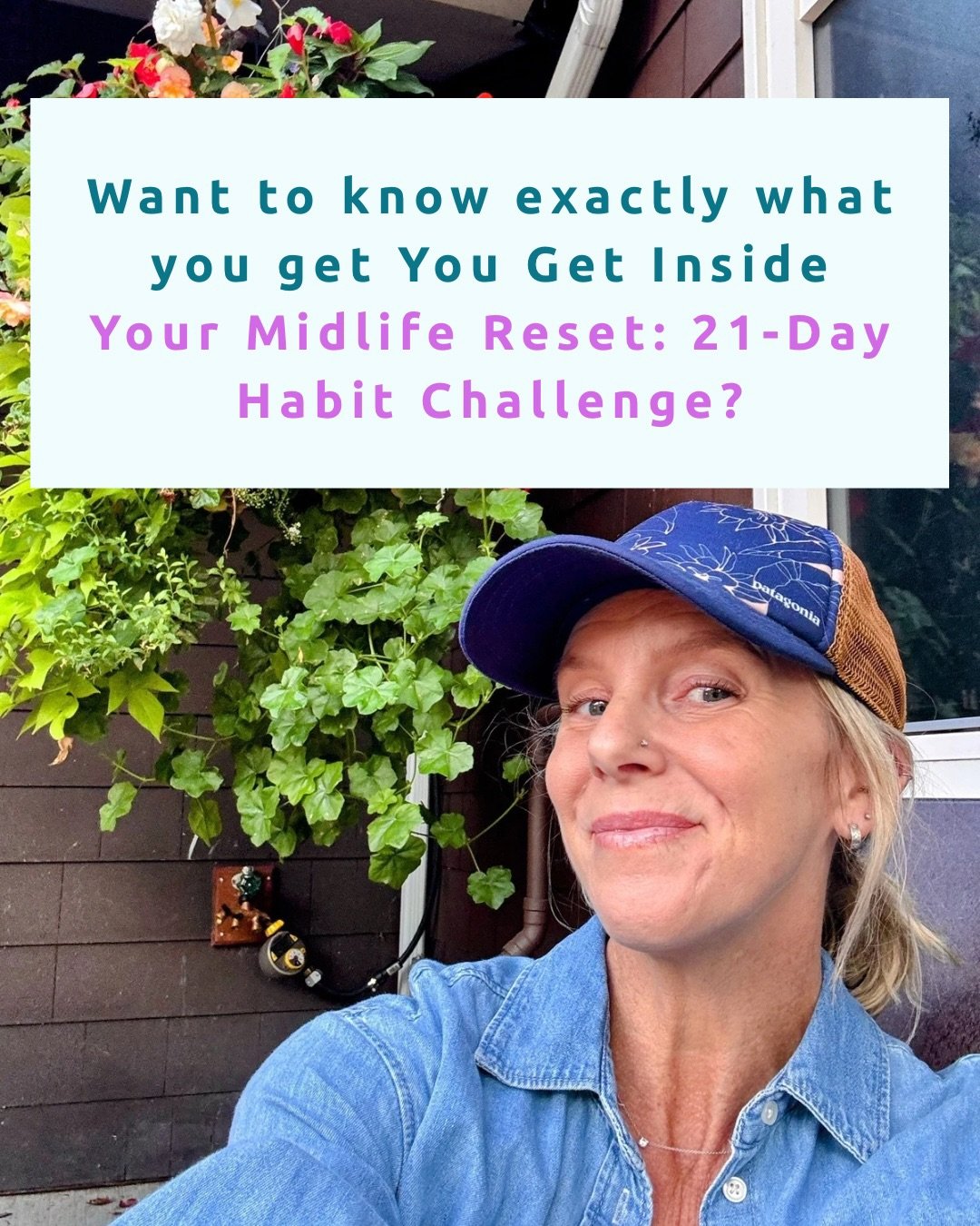 If you&rsquo;re ready to lock in your plan now - so you can actually enjoy the fun (and chaos) of this season without the mental load of &ldquo;I&rsquo;ll deal with this later&rdquo; - this is your moment.

The 21-Day Midlife Habit Challenge is your 