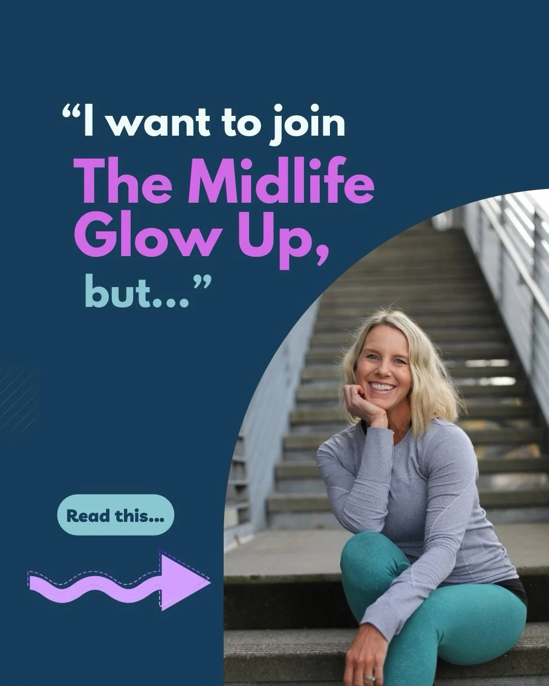 You&rsquo;ve been thinking about joining The Midlife Glow Up...but something keeps stopping you.

Maybe it&rsquo;s one of these:

⏰ &ldquo;I don&rsquo;t have time.&rdquo; 
💰 &ldquo;It&rsquo;s not in the budget right now.&rdquo; 
😬 &ldquo;What if I 