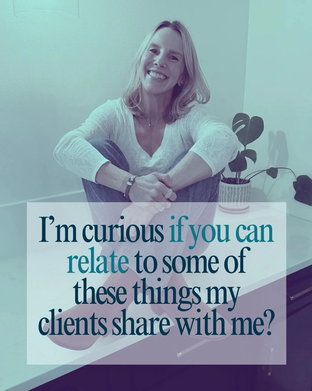 If you read through these slides and thought&hellip;
&ldquo;Wow&hellip;that sounds exactly like me,&rdquo; you are not alone.
These are real responses from women inside The Midlife Glow Up when I asked them what&rsquo;s holding them back from their h