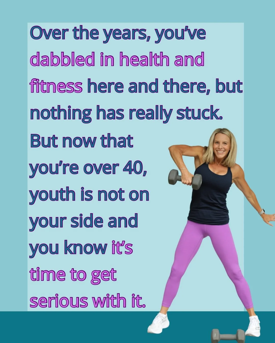 If you&rsquo;re a woman over 40, strength training is no longer optional.

It&rsquo;s essential.

But I understand why so many women avoid it. The gym can feel intimidating. It feels like everyone else knows what they&rsquo;re doing. 
Cardio feels fa
