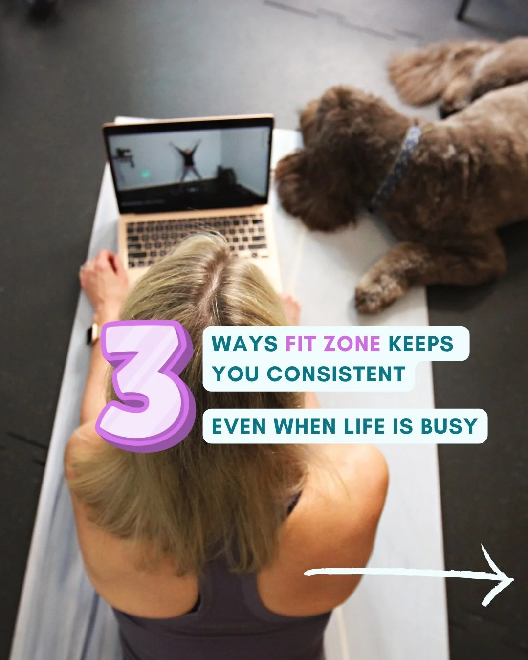You don&rsquo;t struggle with consistency because you&rsquo;re lazy&hellip;You struggle because your plan doesn&rsquo;t fit your life.

And in midlife, life is FULL.

Between work, family, schedules, energy shifts, and everything else on your plate&h