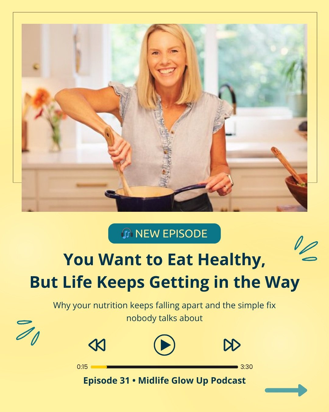 Stop fighting your own hunger with willpower and start using a system that actually works for your busy life.

In Episode 31 of the Midlife Glow Up Podcast, we&rsquo;re ditching the &ldquo;all or nothing&rdquo; mentality for the path of least resista