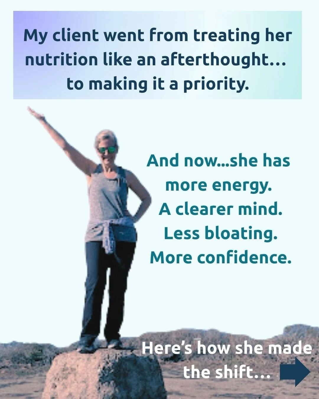 &ldquo;I was eating in a hurry, stress eating, and finishing my kids&rsquo; leftovers&hellip;&rdquo;

That&rsquo;s where Kari was when we first started working together.

And I know that is so relatable - many busy women have a similar story. 

She w