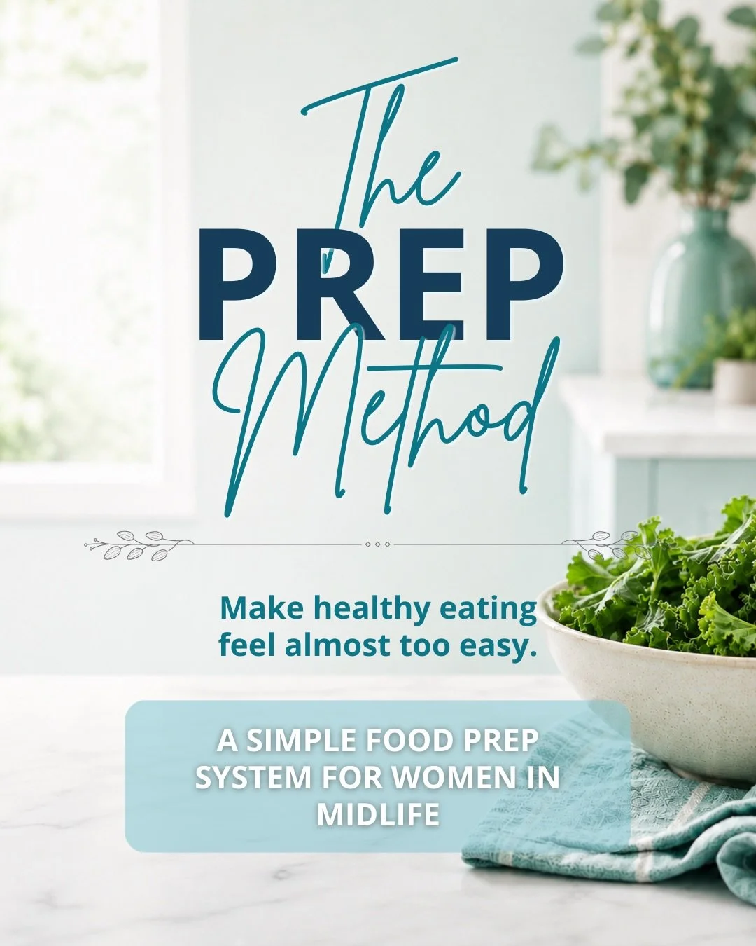 Joan&rsquo;s Kitchen is officially open! 🎉

If healthy eating feels harder than it should in midlife, you don&rsquo;t need another complicated meal plan.

You need simple structure.
Real-life food prep support.
Protein-forward meal ideas.
And a syst