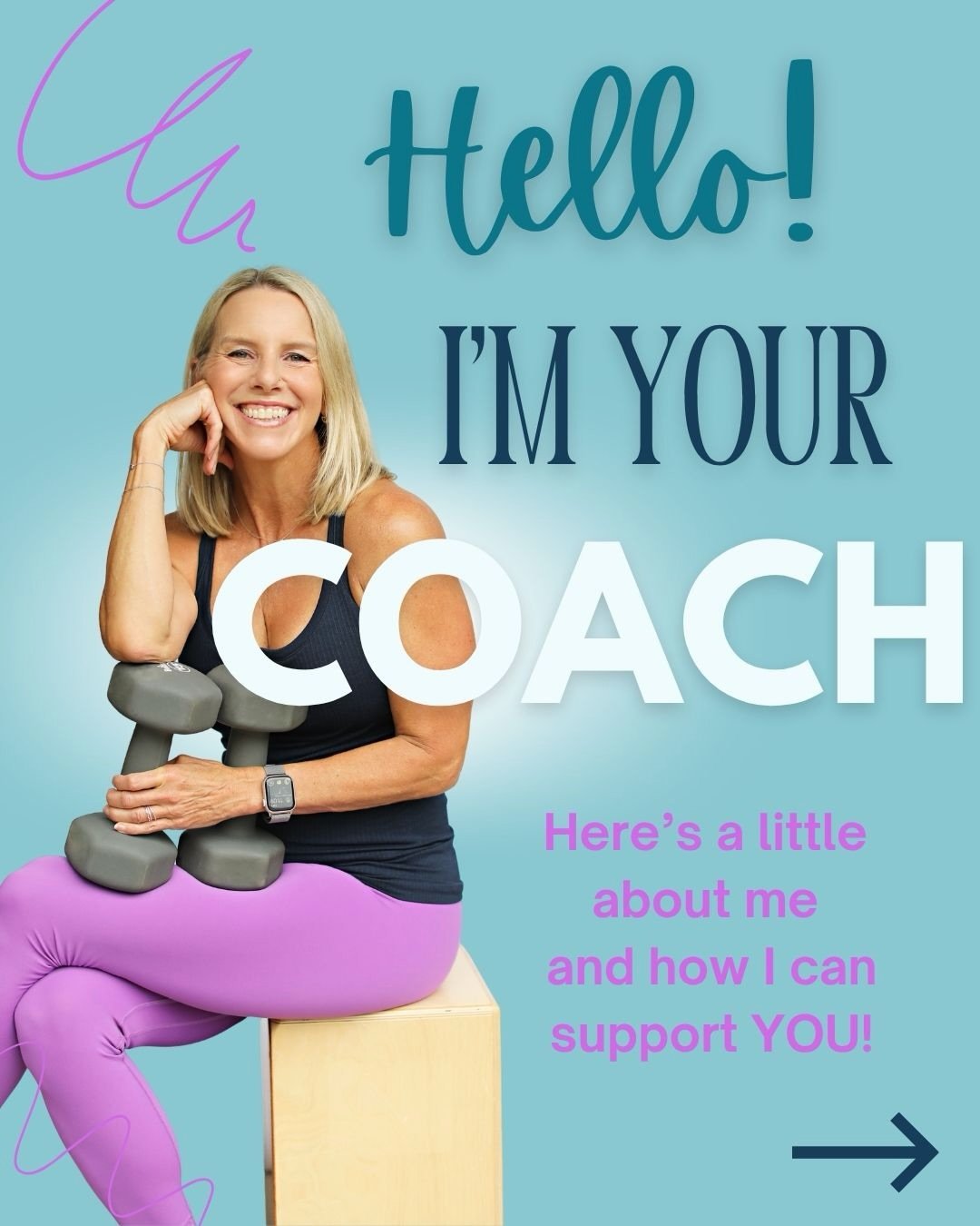 Hey friend 👋, it&rsquo;s been a little while since I properly introduced myself around here, so let&rsquo;s fix that. I&rsquo;m the right coach for you if you&rsquo;re a woman 40+ who&rsquo;s ready to stop starting over and finally feel strong, cons