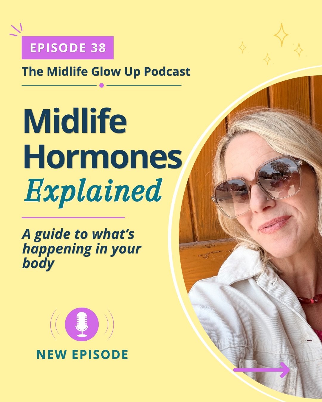 You are not broken.

You are not lazy.

You are not failing.

Your body is changing.

In Episode 38 of the Midlife Glow Up Podcast, we&rsquo;re having a plain-English conversation about the hormones that shape so much of how you feel in midlife.

💗 