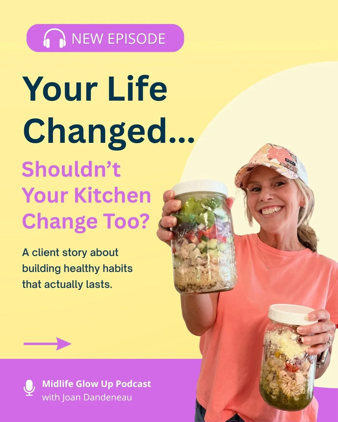 Sometimes the biggest transformations have nothing to do with losing weight.

One of my longtime clients, AM, came to me after a divorce. She was already active, eating well, and taking care of herself, but for the first time in her adult life, she w