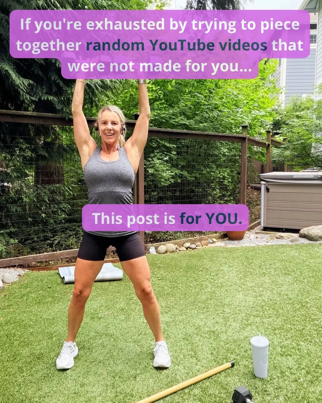 So many of my clients tell me the same thing when they join Fit Zone: they spent years piecing together random workout videos before they found us. They were grabbing workouts from You Tube or IG - one for arms, one for abs, whatever looked good that