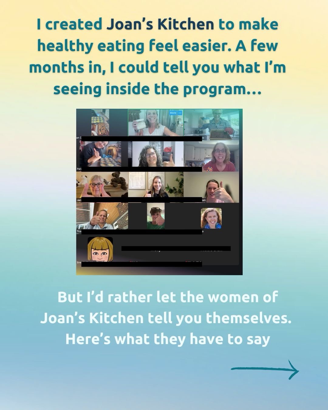 When I created Joan&rsquo;s Kitchen a few months ago, I knew the strategies I wanted to teach worked.

I&rsquo;ve spent years practicing and refining the planning, food prep and simple systems that help me eat well consistently without spending my li