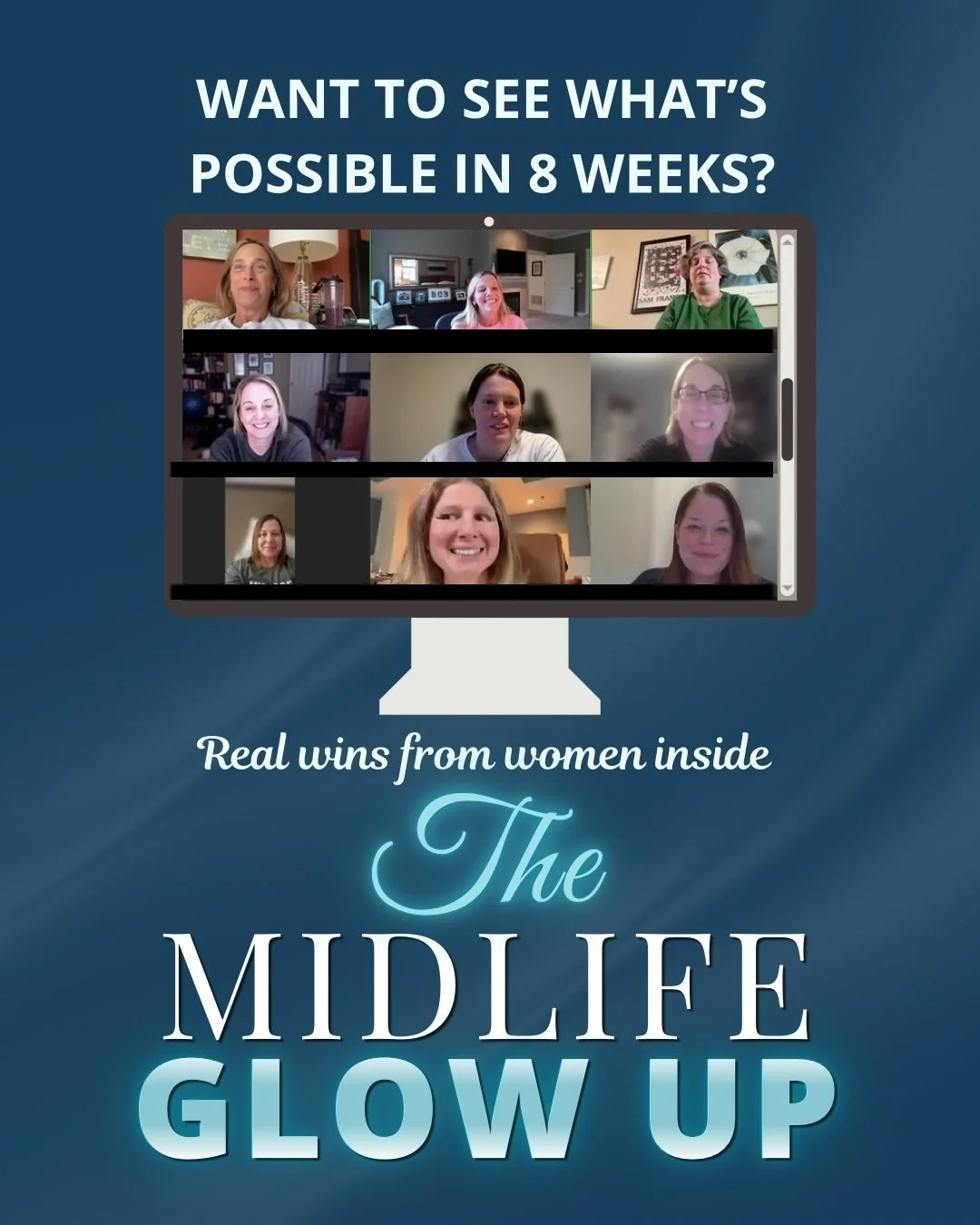 Want to see what&rsquo;s possible in 8 weeks? ❤️

These are the kinds of wins I want for every woman who joins The Midlife Glow Up.

I want you to finish these eight weeks feeling more confident in yourself, clearer about what works for YOU, and equi