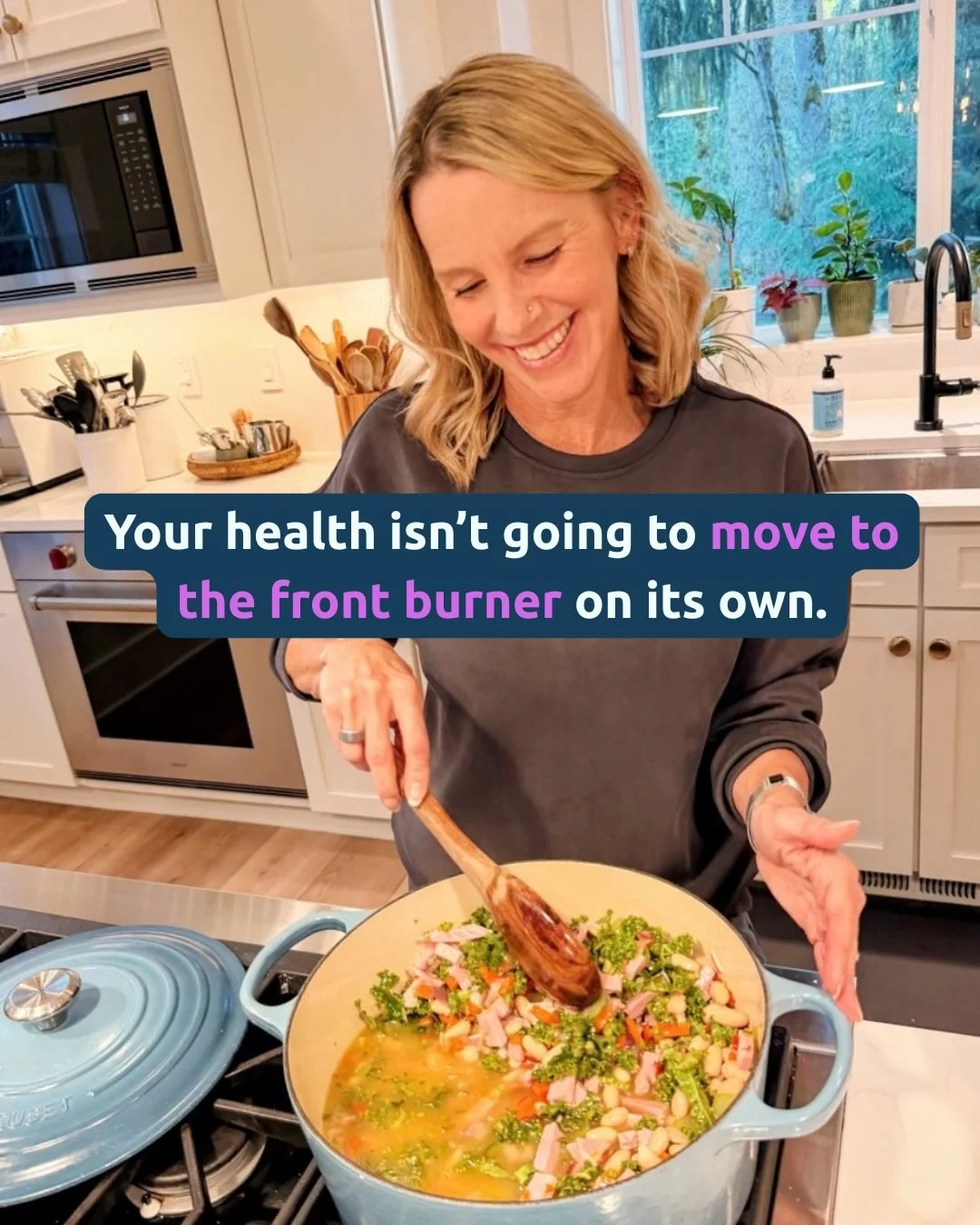It&rsquo;s easy to say your health is a priority.

It&rsquo;s harder to actually treat it like one when you have a full life and a lot of people and responsibilities competing for your time and attention.

I see this pattern with so many women in mid