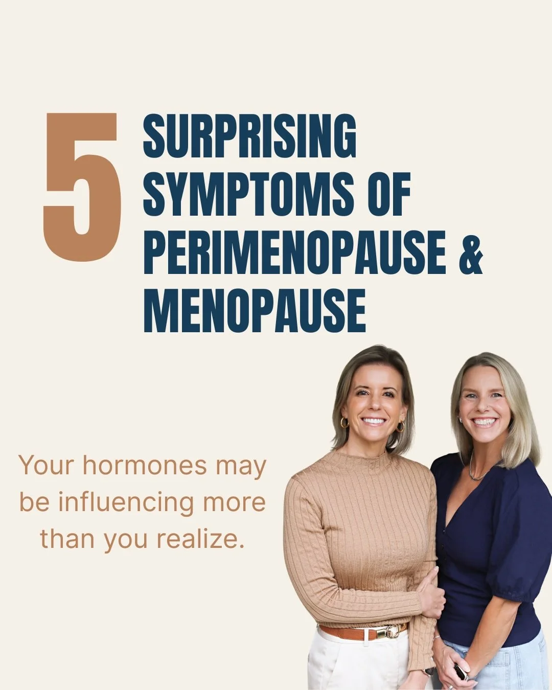 Wait&hellip;THAT can be a symptom of perimenopause?! 🤯

When we think about menopause, most of us think about hot flashes, night sweats, and changes in our menstrual cycles.

But hormonal changes can affect SO many different systems in our bodies, a