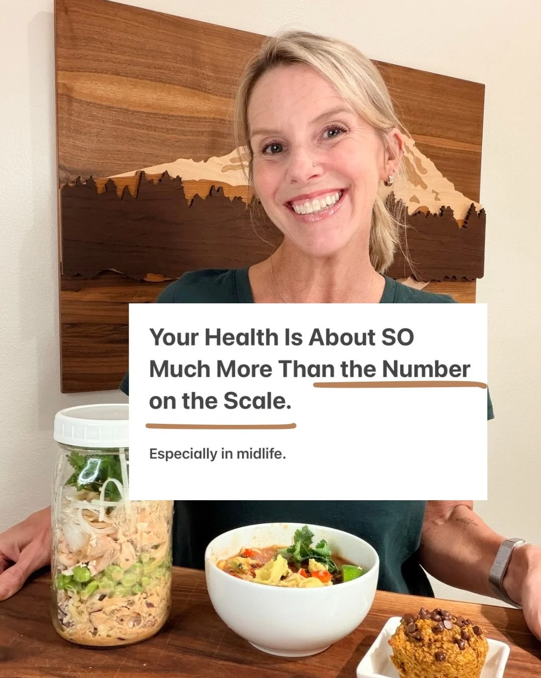 What if we started measuring our health by more than the number on the scale?

For decades, so many women have focused on their weight as the primary measure of their health. And while body composition can certainly be one piece of the puzzle, there 