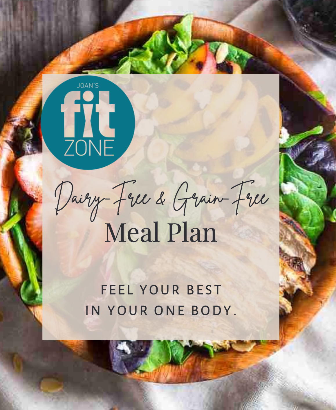 Gluten &amp; dairy free Meal Plans