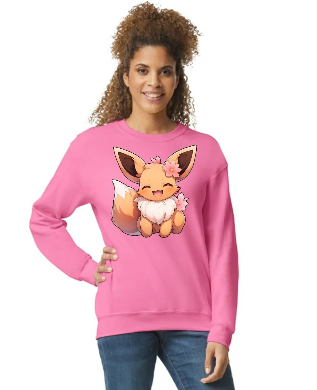 PREORDER! Cherry Blossom Fox Sweatshirt