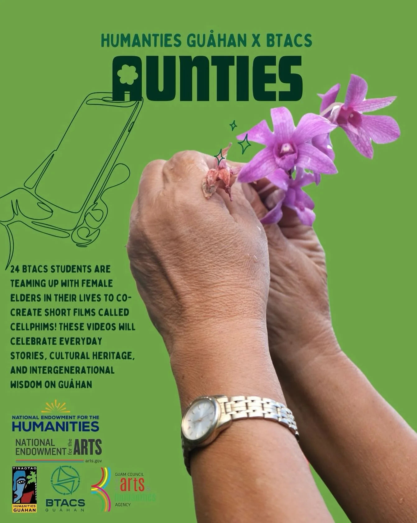 🌺 We&rsquo;re excited to announce that our Aunties Project is officially underway!

In a special collaboration with 24 students from Business &amp; Technology Academy Charter School (BTACS), this project brings youth together with their female elder